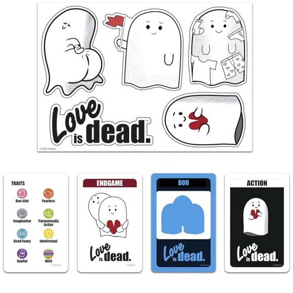 NEW Hasbro Love is Dead Game Party Card Game Teens & Adults 2-5 Players Dating - Picture 3 of 3